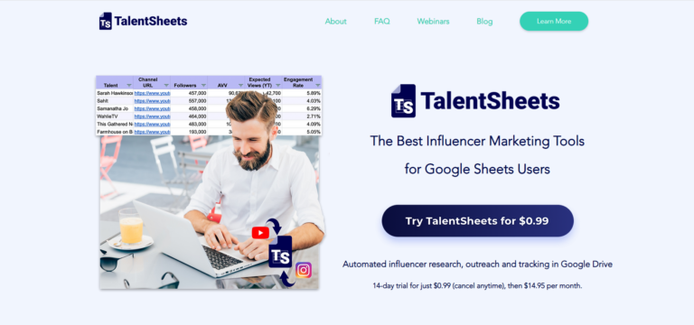 Talentsheets